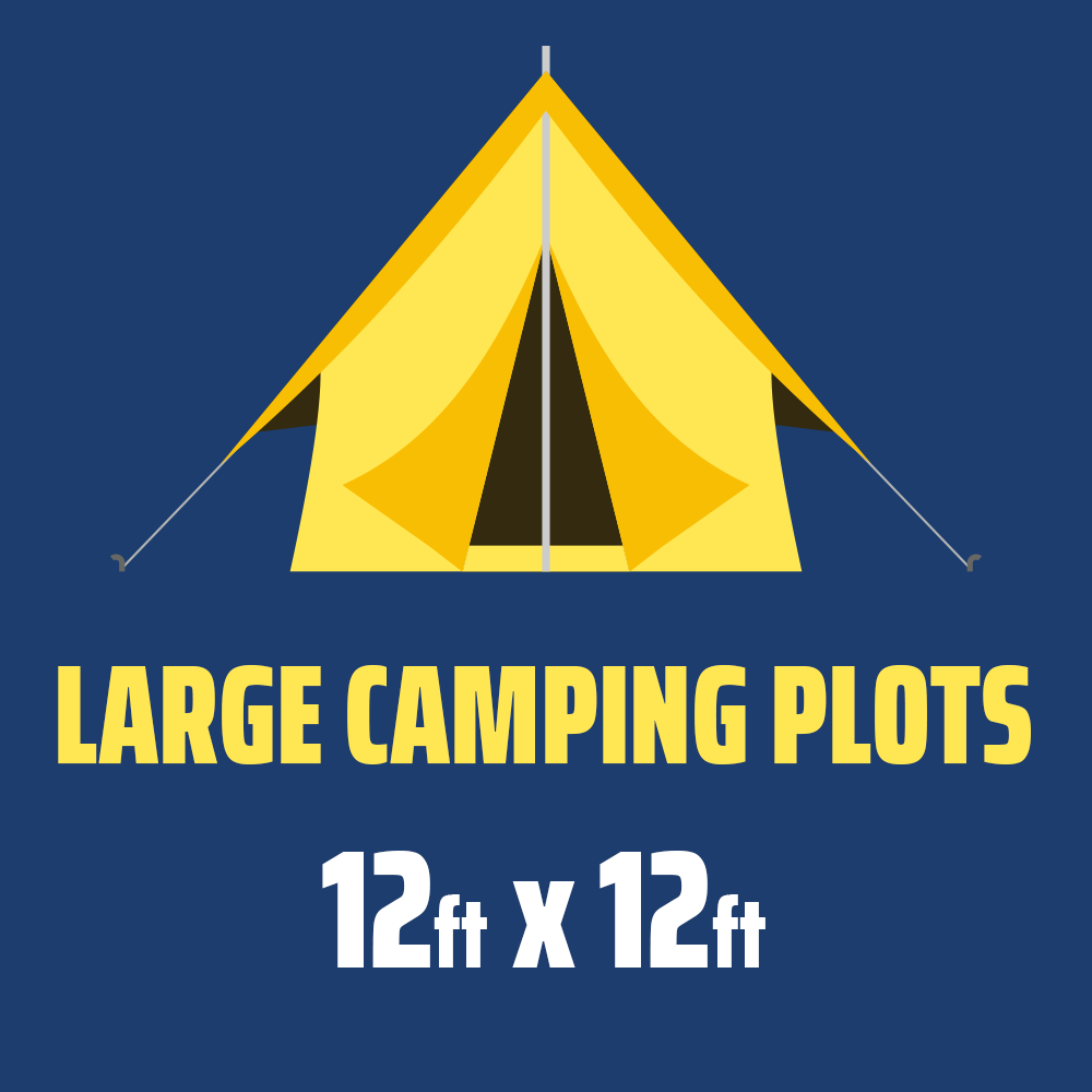 Large Camping Plots